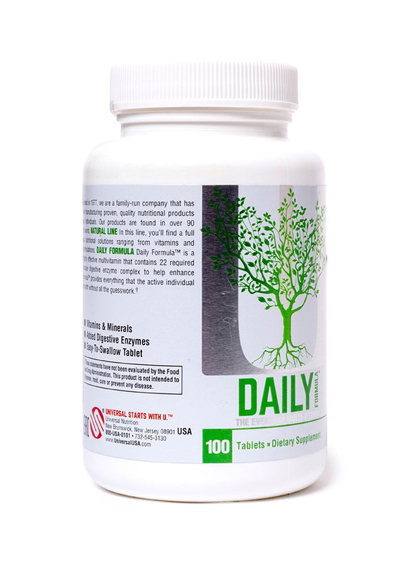 Daily Formula Health Supplement, 100 Tablets