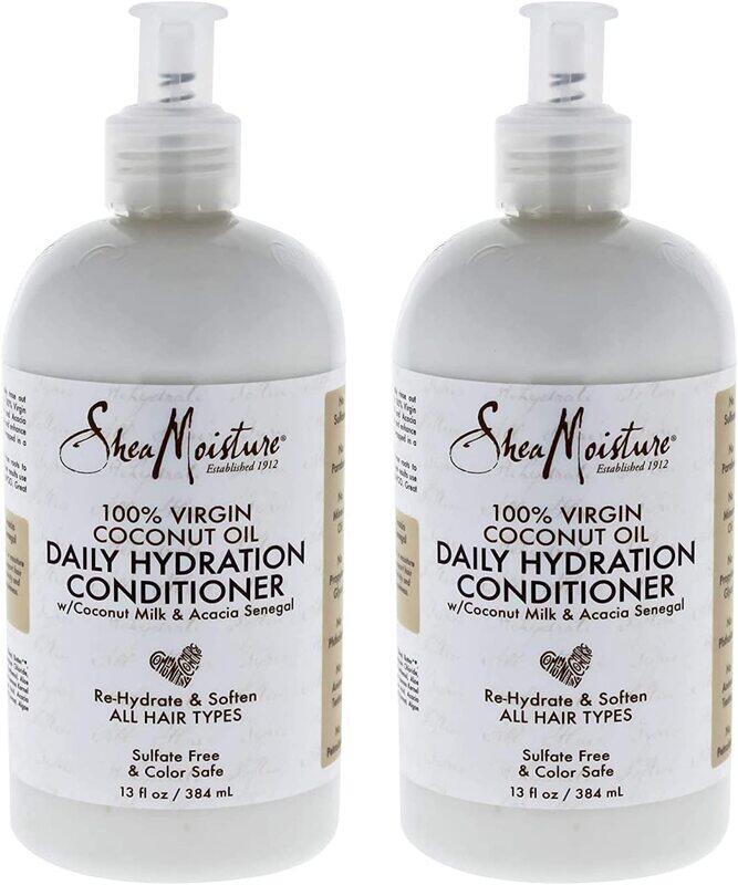 

Shea Moisture Virgin Coconut Oil Daily Hydration Conditioner For Unisex, 13Oz