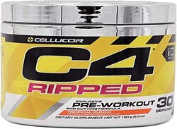 Cellucor C4 Ripped Explosive Pre-Workout Powder, 30 Servings, Tropical Punch