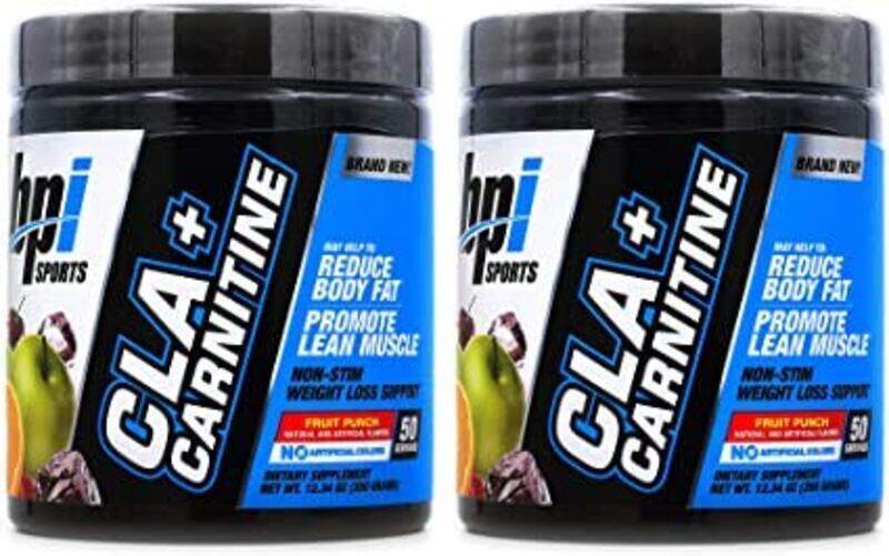 

BPI Sports CLA + Carnitine Dietary Supplement, 2- Pieces, 50 Servings, Fruit Punch