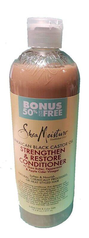 

Shea Moisture Jamaican Black Castor Oil Strengthen and Restore Conditioner for All Types Hair, 577ml