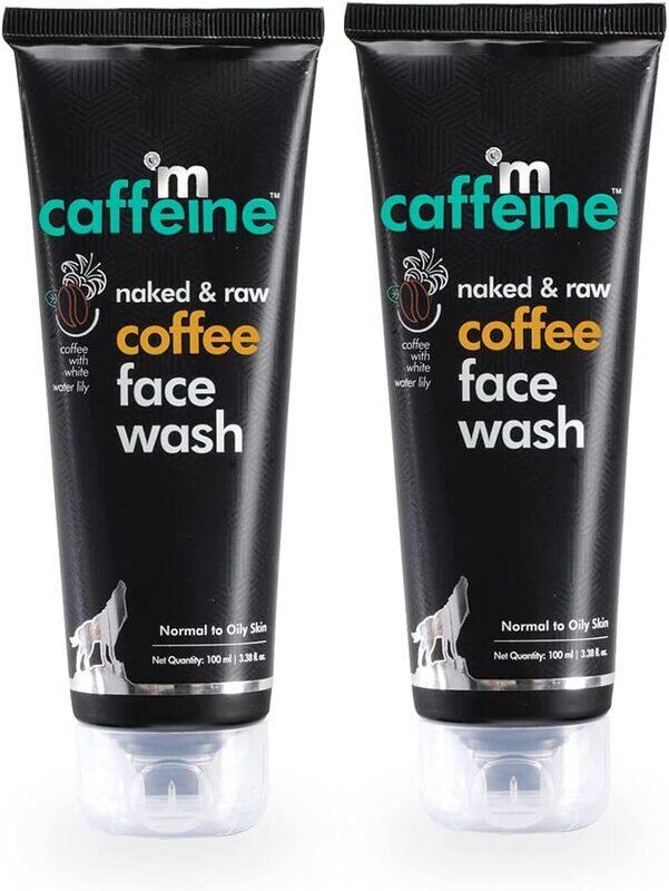 

Mcaffeine Naked & Raw Coffee Face Wash, 2 Pieces x 100ml