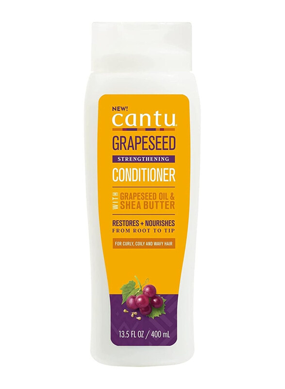 

Cantu Grapeseed Strengthening Sulf Free Conditioner, 400ml