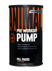 Animal Pre-Workout Pump Supplement, 30 Pack