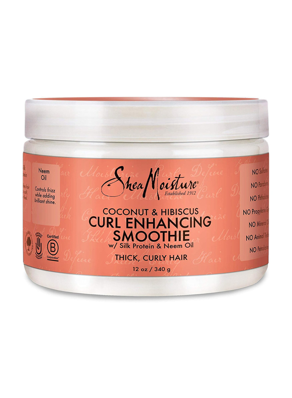 Shea Moisture Coconut & Hibiscus Curl Enhancing Smoothie, 340gm