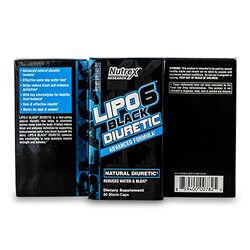 Nutrex Research Lipo-6 Black Diuretic, 80 Capsules