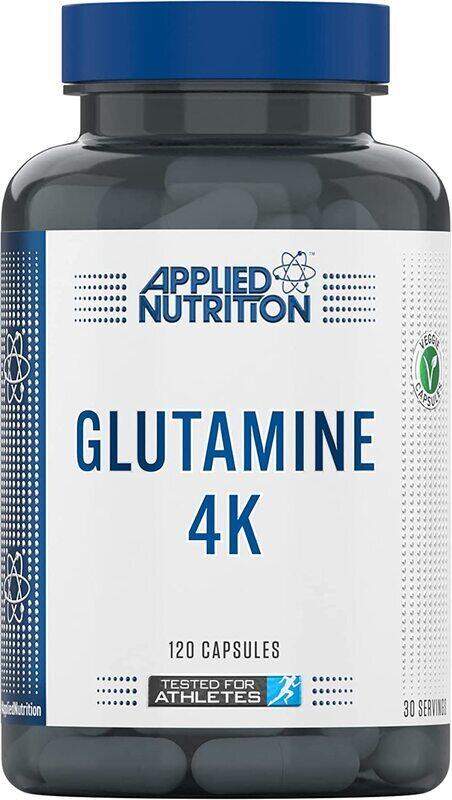 

Applied Nutrition Glutamine 4K Capsules, 120 Capsules, Unflavored