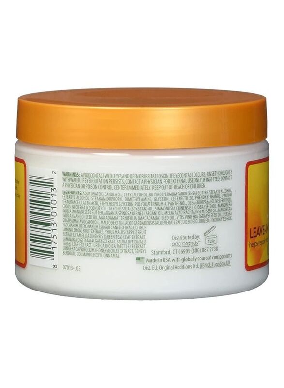 Cantu Shea Butter Leave-in Conditioning Cream for Damaged Hair, 340g