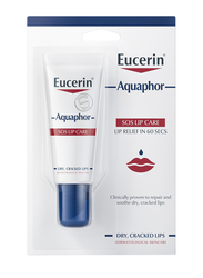 Eucerin Aquaphor SOS Lip Repair Lip Balm, 10ml