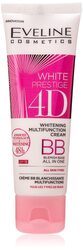 Eveline Cosmetics White Prestige 4D Whitening Multifunction BB Cream, 50ml