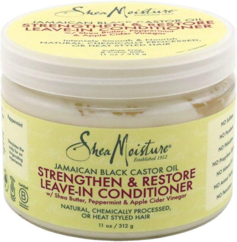 

Shea Moisture Jamaican Black Conditioner Leave-in for All Hair Types, 3 x 11oz