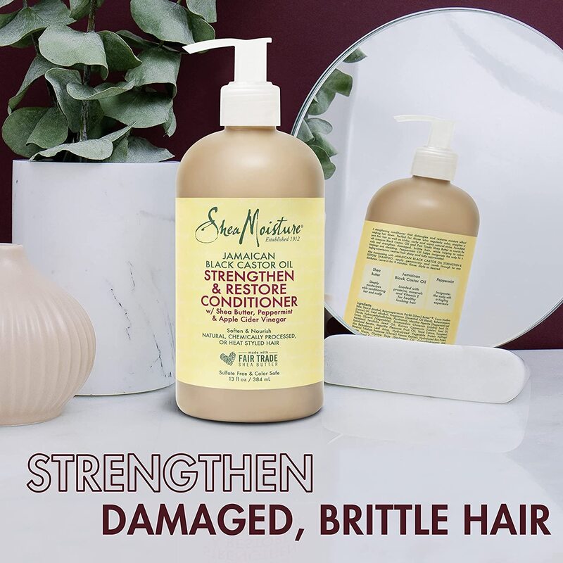 Shea Moisture Jamaican Black Castor Oil Conditioner, 384ml