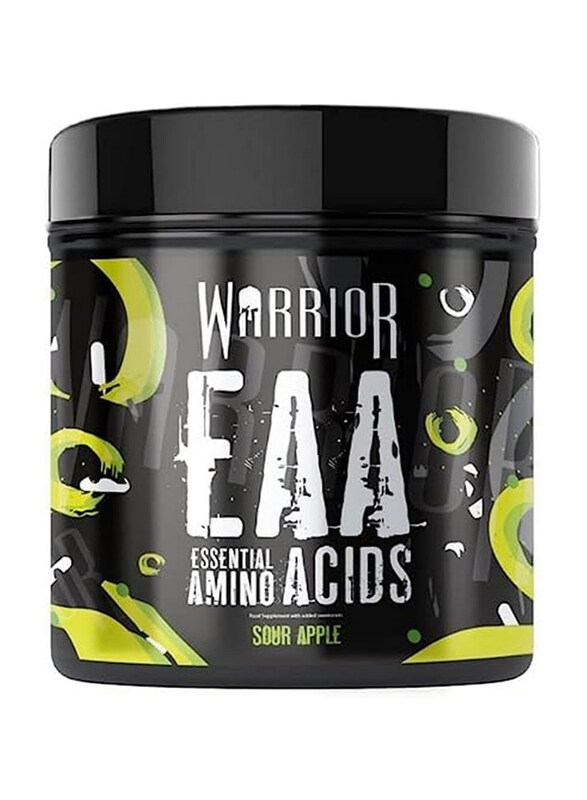 

Warrior EAA Essential Amino Acids, 360gm, Sour Apple
