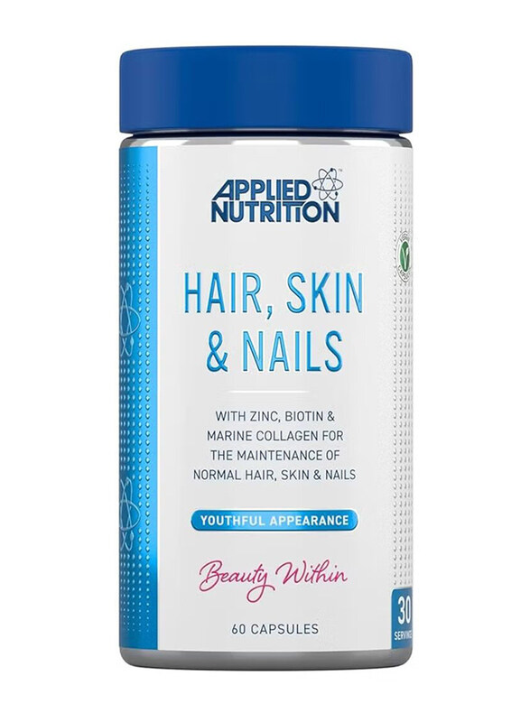 

Applied Nutrition Hair, Skin & Nails, 60 Capsules