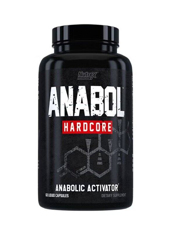 

Nutrex Research Anabol Hardcore Activator Muscle Builder & Hardening Agent, 60 Capsules