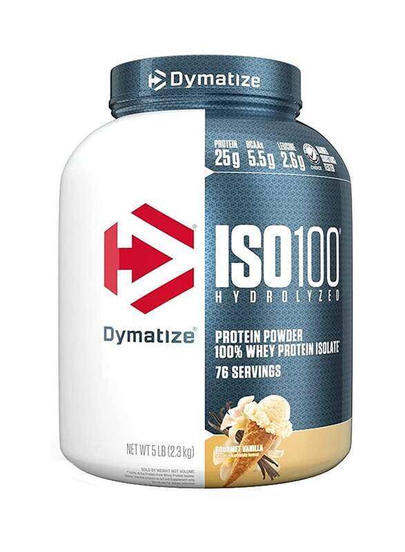 

Dymatize ISO100 Hydrolized Whey Protein Powder, 2.3Kg, Gourmet Vanilla
