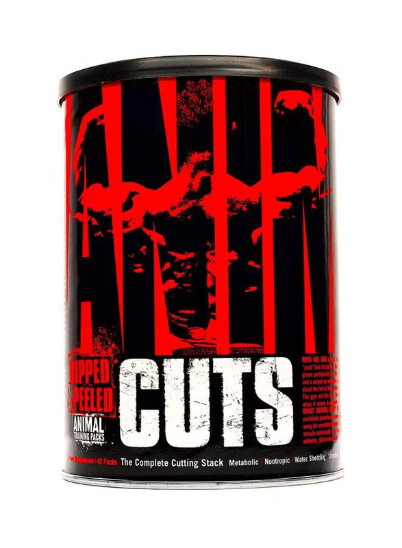 Universal Nutrition Animal Cuts Ripped Peeled, 42 Pack, Unflavoured