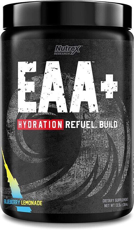 

Nutrex Research EAA+ Hydration Refuel Build, 30 Servings, Blueberry
