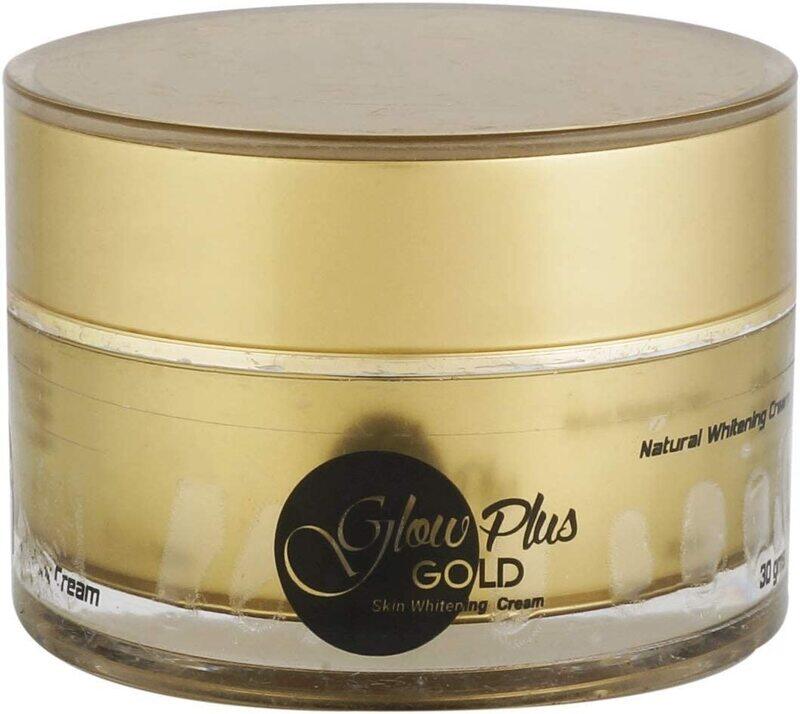 

Glow Plus Gold Skin Whitening Cream, 2 x 30 gm