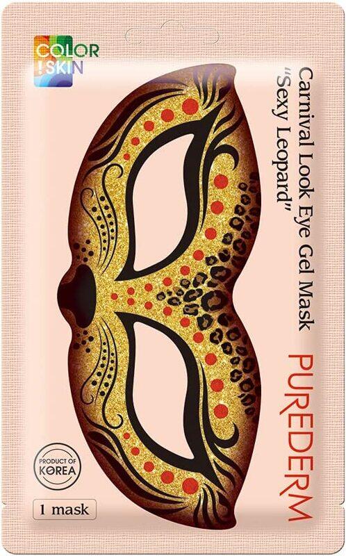 

Purederm Sexy Leopard Carnival Look Eye Gel Mask, 1 Piece