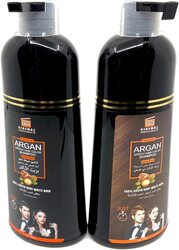 Nitro Canada Argan Speedy Hair Colour Shampoo, 420ml, Black