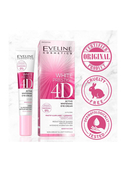 Eveline Cosmetics White Prestige 4D Active Whitening Eye Cream, 20ml