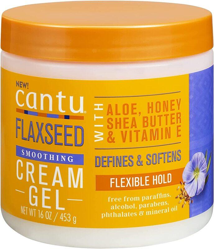 

Cantu Flaxseed Smoothing Cream Gel for All Hair Types, 16oz