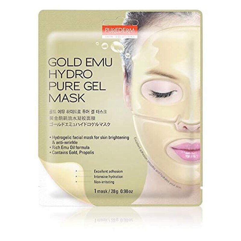 

Purederm Gold Emu Hydro Pure Gel Mask, 1 Piece