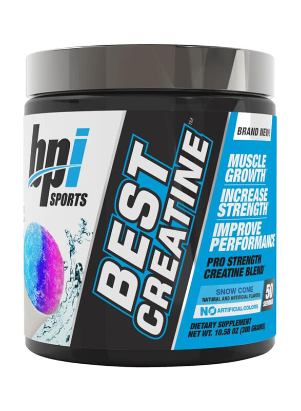 

BPI Sports Best Creatine, 50 Servings, Snow Cone