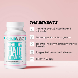 Hair Burst Health Hair Vitamins, 60 Capsules