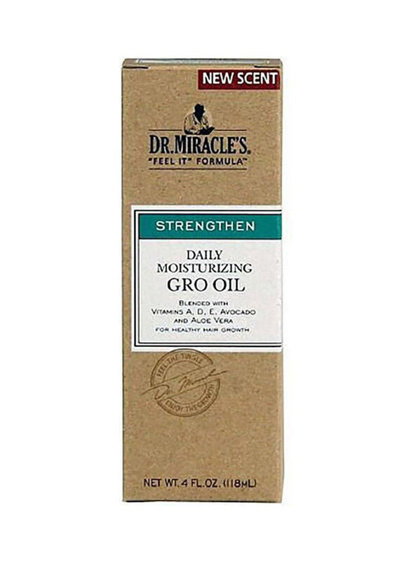 

Dr. Miracle's Gro Oil for All Hair Types, 118ml