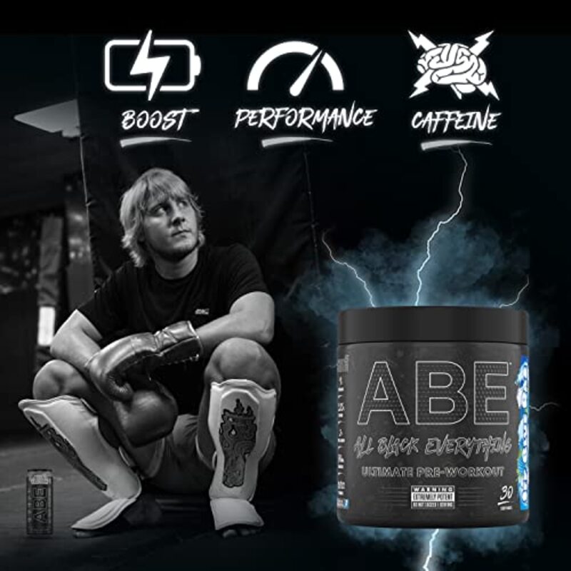 ABE All Black Everything Pre Workout Energy, 315gm, Sour Apple