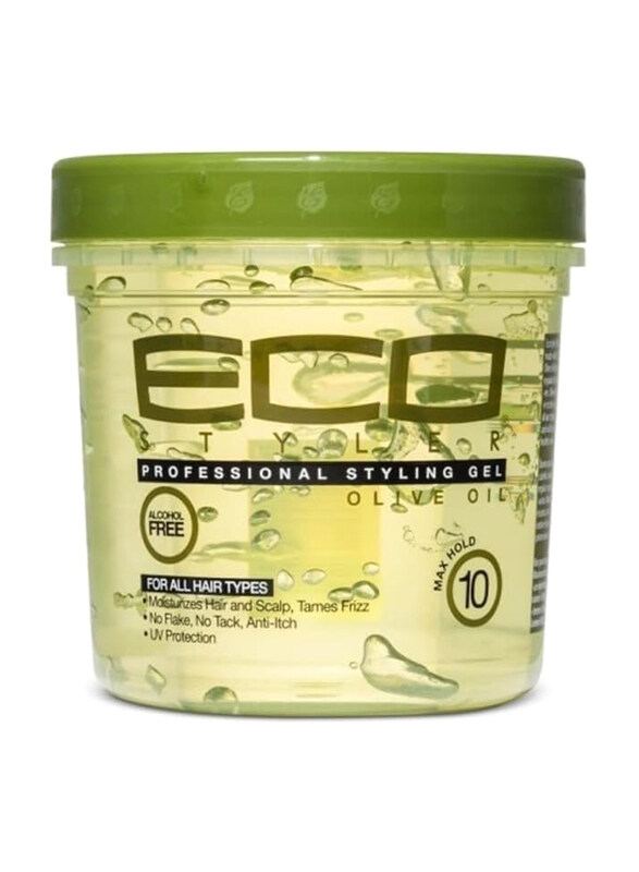 

Eco Professional Olive Oil Styling Gel Maximum Hold for All Hair Types, 237ml