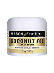 Mason Natural Body Moisturizer Coconut Oil Skin Cream, 2Oz