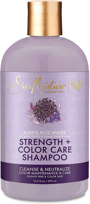 

Shea Moisture Purple Rice Water Strength + Colour Care Shampoo for Damaged Hair, 13oz