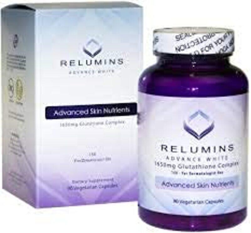 

Relumins Advance White Glutathione Complex Advanced Skin Fairness Nutrients, 1650mg, 90 Capsules