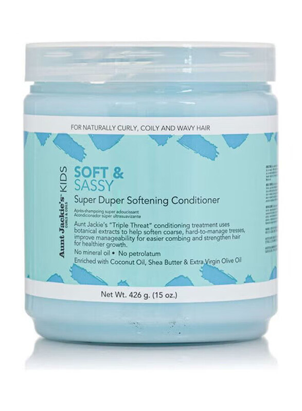 

Aunt Jackie's Soft And Sassy Conditioner for All Hair Types, 15oz