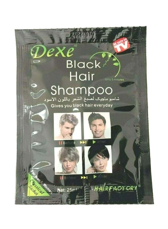 Dexe Hair Colour Shampoo, 250ml, Black