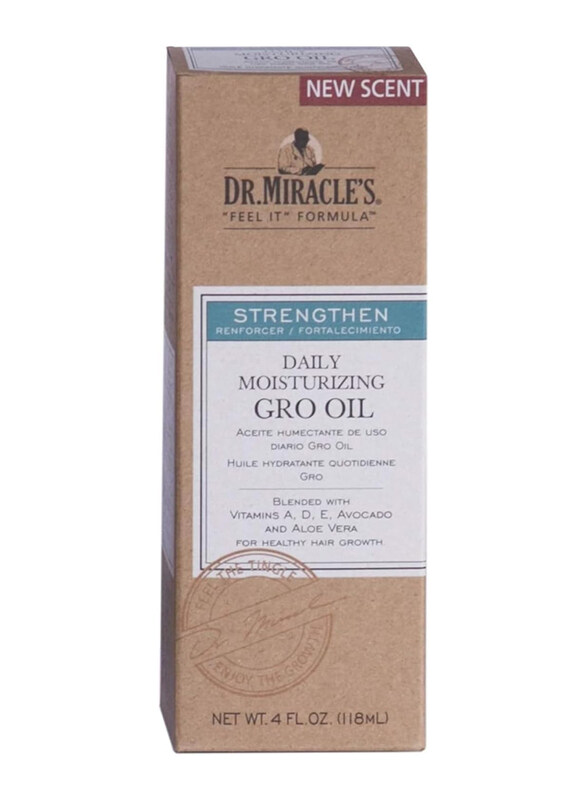 

Dr. Miracle'S Strengthening Daily Moisturizing Gro Oil, 4 oz