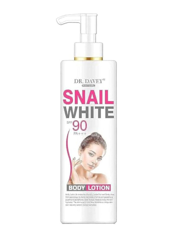 

Dr. Davey Snail White SPF90 Moisturizing Whitening Lightening Body Lotion, 500ml