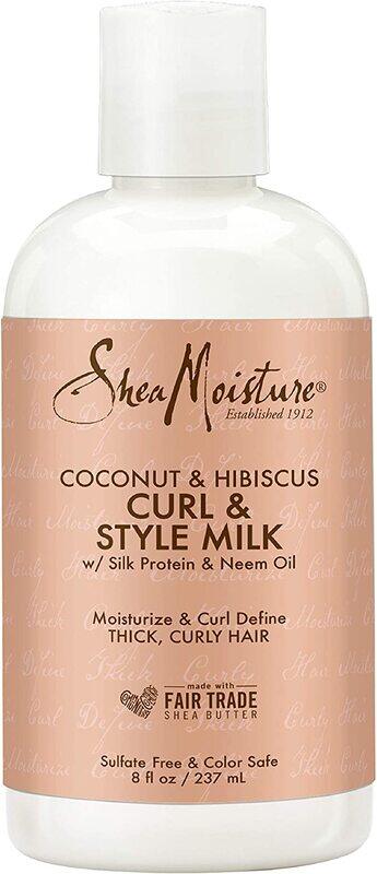 

Shea Moisture Coconut & Hibiscus Curl & Style Milk, 8oz