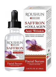 Roushun Beauty Saffron & Collagen Serum Anti-Wrinkle Deeply Moisturizes, 30ml