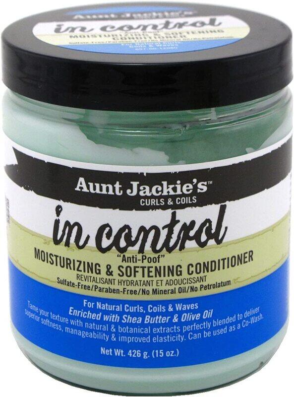 

Aunt Jackie's in Control Moisturizing & Softening Conditioner for All Hair Types, 2 x 443ml