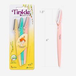 Dorco Tinkle Eyebrow Razor, 18 Pieces