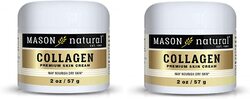 Mason Natural Vitamins Collagen Beauty Cream 100% Pure Collagen Pear Scent, Pack of 2, 2oz