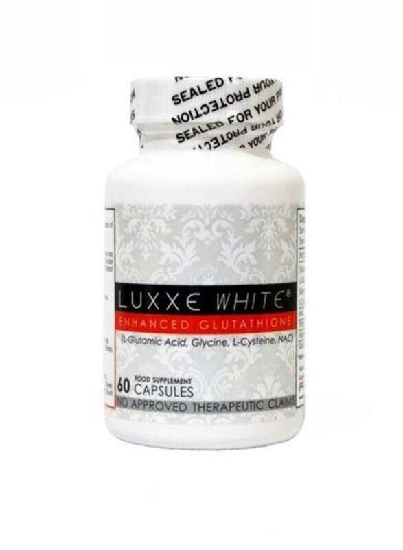 

Luxxe White Enhanced Glutathione Skin Whitening Capsules, 60 Capsules