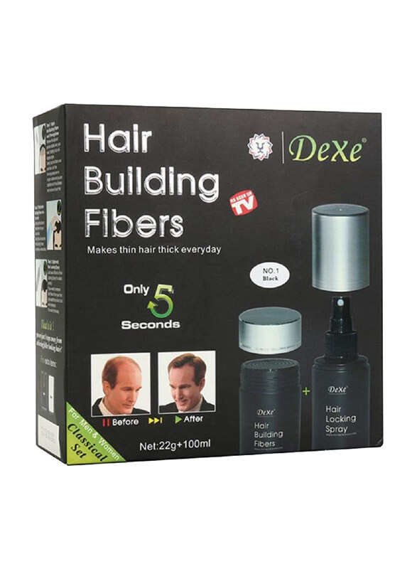 

Dexe Hair Building Fiber Kit, 100ml