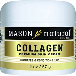 Mason Natural 100% Pure Collagen Beauty Cream Made for Tight Skin Enhances Skin Firmness, Pack of 4, 2oz