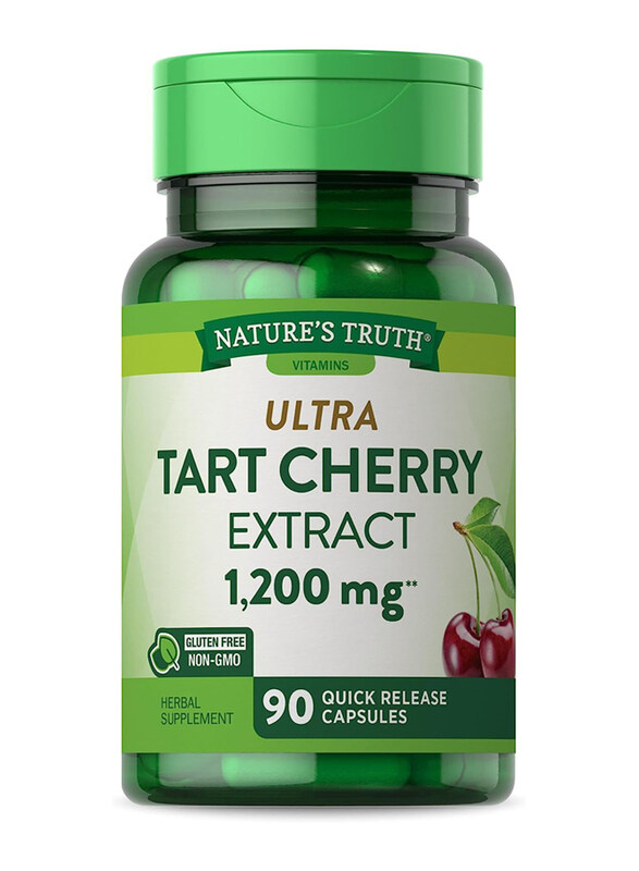 

Nature's Truth Ultra Tart Cherry Extract Capsules, 1200mg, 90 Capsules