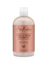 Shea Moisture Coconut and Hibiscus Curl And Shine Shampoo for All Hair Types, 384ml